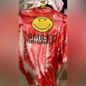 Zara smiley originals bodysuit